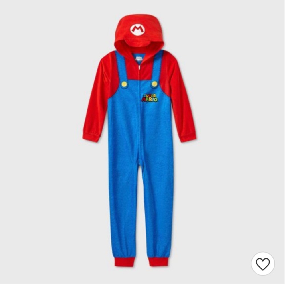 Super Mario Pajama Onesie